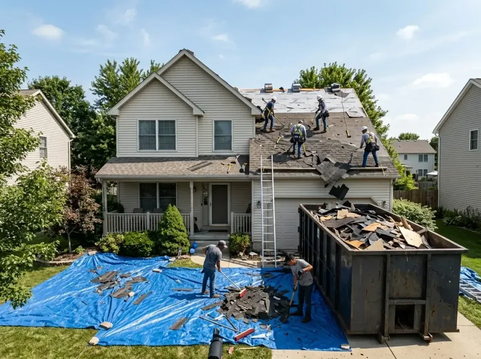 roof-replacement-debris-remova-004 — frequently asked questions, Cheapest Dumpster Rentals in Grapevine, TX